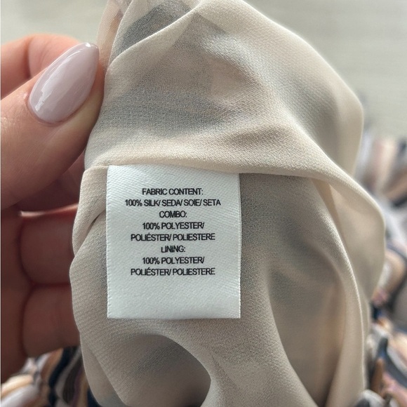 Derek Lam 10 Crosby Silk Knee Length Long Sleeve Dress - Picture 8 of 14